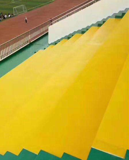 嵊泗球场台阶翻新修补改造